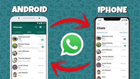 whatsapp de iphone para android